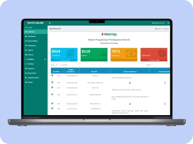 Aplikasi BPHTB Online