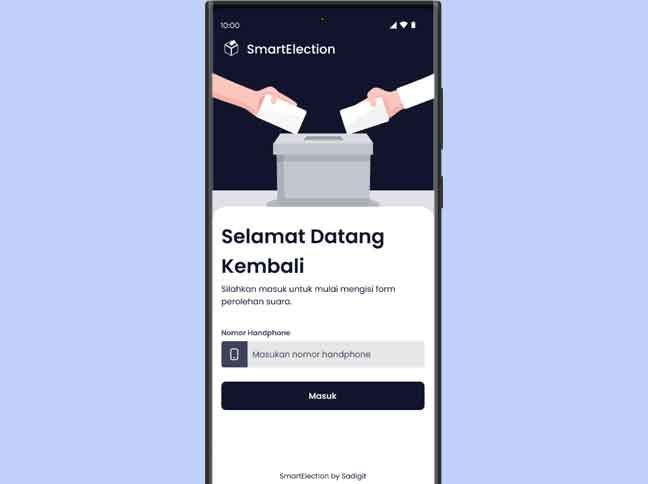 Aplikasi Quick Count Pilkada Smart Election