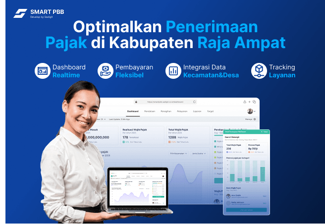 Tingkatkan Penerimaan Pajak Kabupaten Raja Ampat dengan Aplikasi Pembayaran PBB Online!