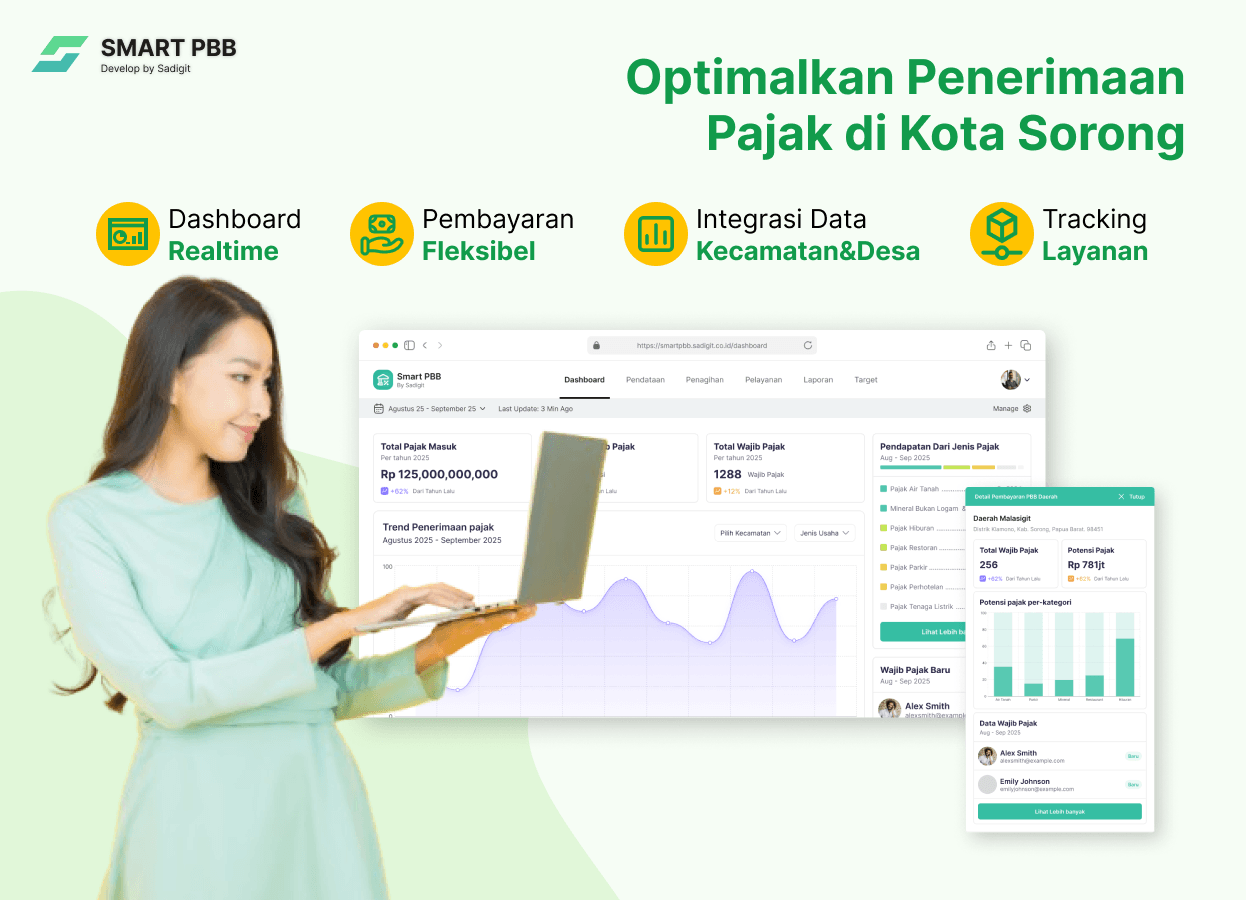 Jasa Aplikasi Smart PBB Kota Sorong