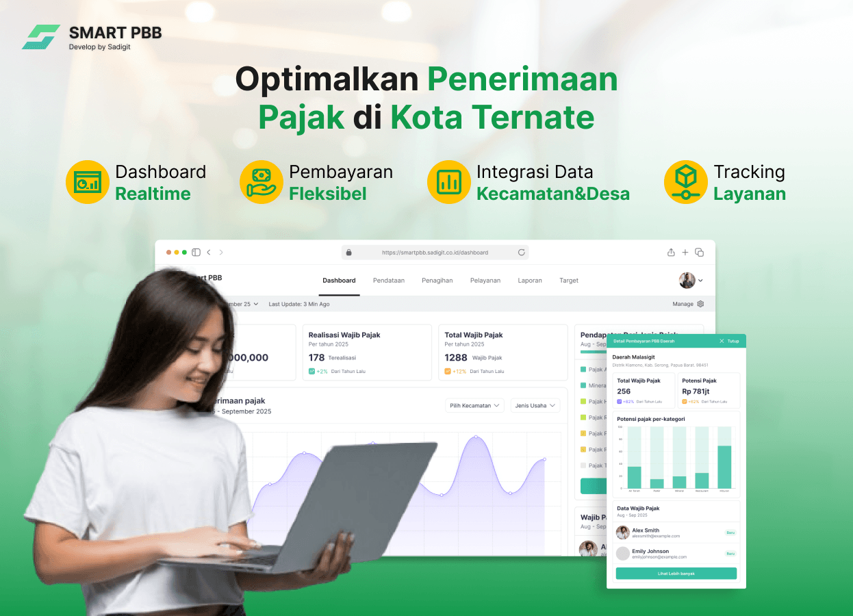 Jasa Aplikasi Smart PBB Kota Ternate